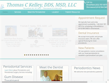 Tablet Screenshot of kelleyperio.com